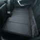 Best Universal Diamond Car Bed - Non-Inflatable Black and Red Stitching Luxury Leather Diamond Car Bed Mattress UK