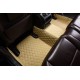 Best Beige Luxury Leather Diamond Car Floor Mats UK Best Beige Luxury Leather Diamond Car Floor Mats UK