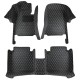 Best Black and Beige Stitching Luxury Leather Diamond Car Floor Mats UK Best Black and Beige Stitching Luxury Leather Diamond Car Floor Mats UK