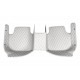 Best Grey Luxury Leather Diamond Car Floor Mats UK