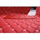 Best Red Luxury Leather Diamond Car Floor Mats UK