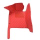 Best Red Luxury Leather Diamond Car Floor Mats UK