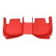 Best Red Luxury Leather Diamond Car Floor Mats UK