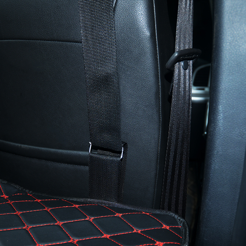 Universal Diamond Car Bed - Non-Inflatable Black and Red Stitching Luxury Leather Diamond Car Bed Mattress Universal Diamond Car Bed - Non-Inflatable Black and Red Stitching Luxury Leather Diamond Car Bed Mattress