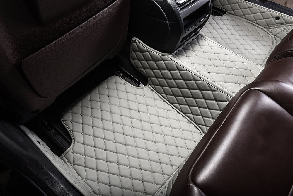 Best Grey Custom Diamonds Car Mats UK